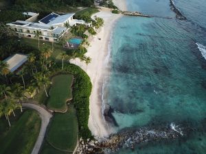 Casa De Campo (Teeth Of The Dog) Aerial 5th Tee Beach